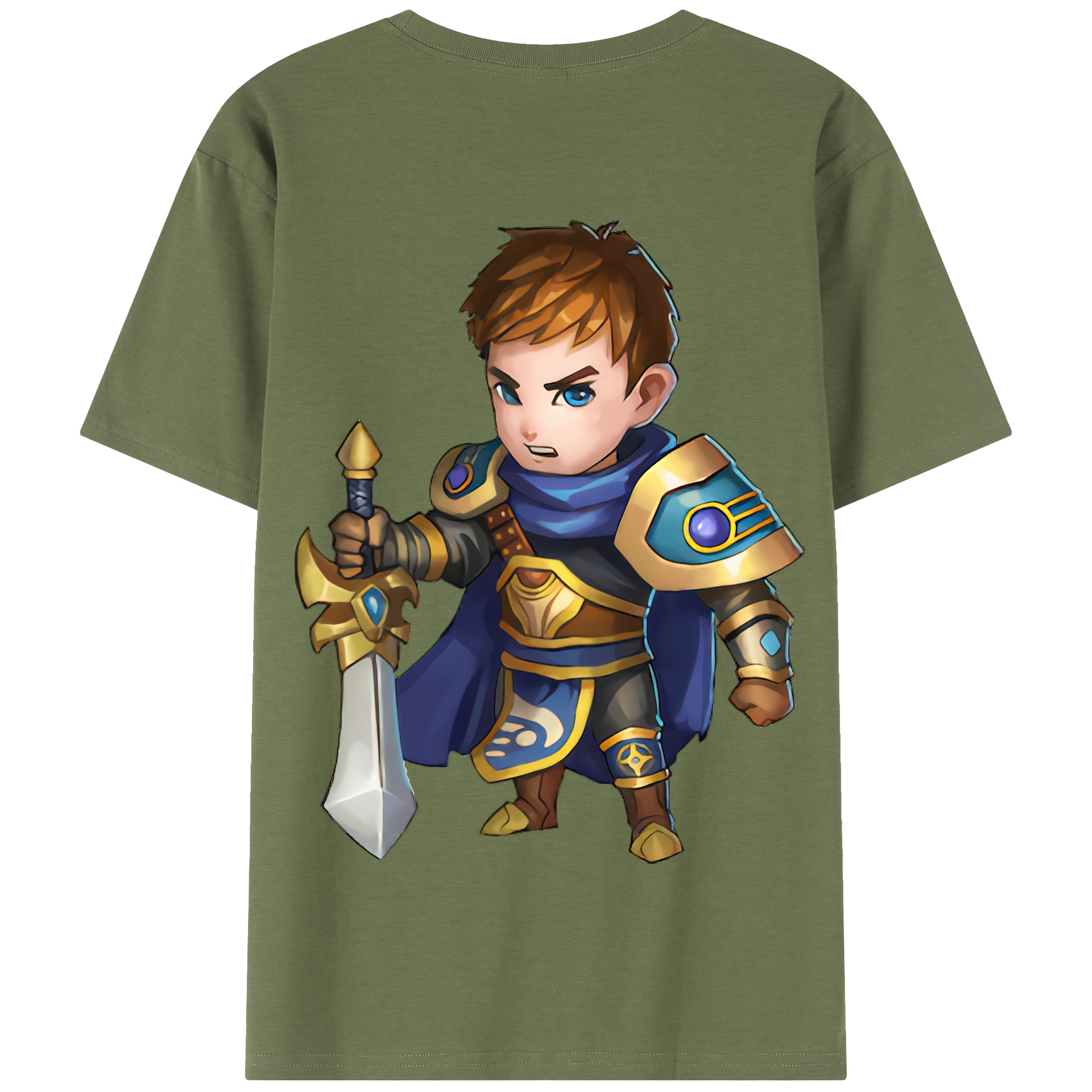 リーグ・オブ・レジェンド League of Legends LOL 綿100％半袖Tシャツ（背面プリント）